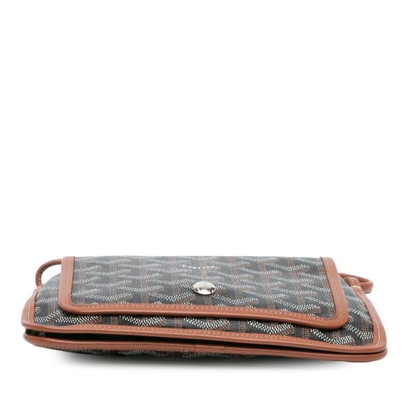 Pre-owned Goyard Goyardine Plumet Pocket Wallet Black