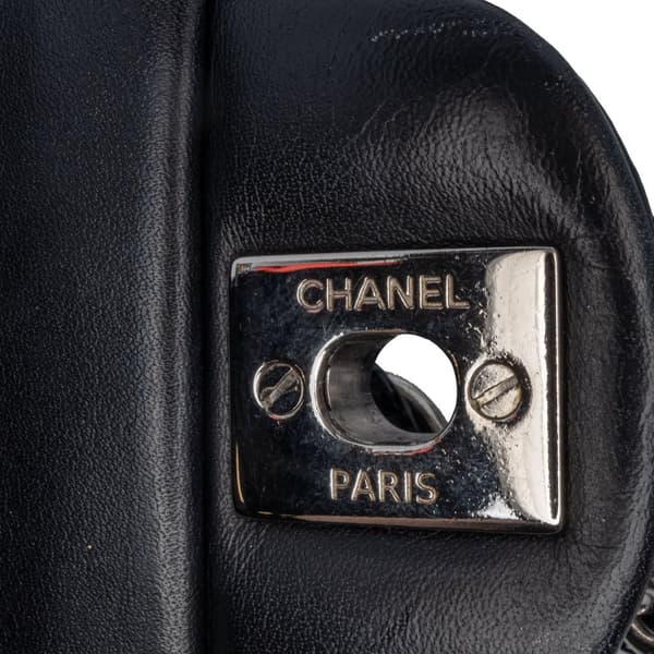Pre-owned Chanel Mini Rectangular Classic Patent Single Flap Black