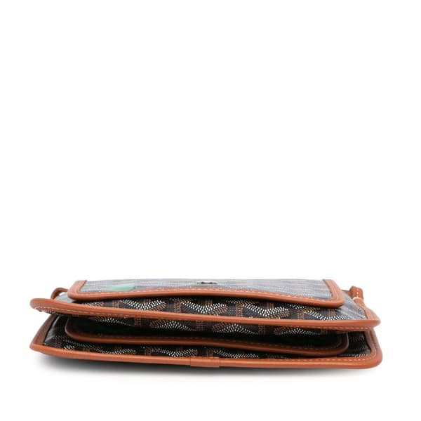 Pre-owned Goyard Goyardine Plumet Pocket Wallet Black