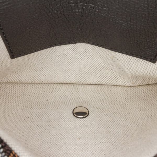 Pre-owned Goyard Goyardine Plumet Pocket Wallet Black