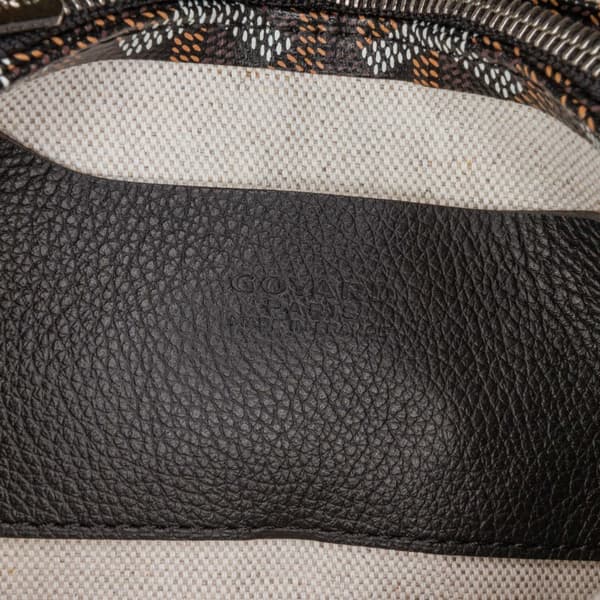 Pre-owned Goyard Goyardine Plumet Pocket Wallet Black