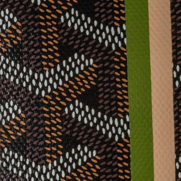 Pre-owned Goyard Goyardine Plumet Pocket Wallet Black