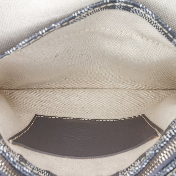Pre-owned Goyard Goyardine Plumet Pocket Wallet Gray