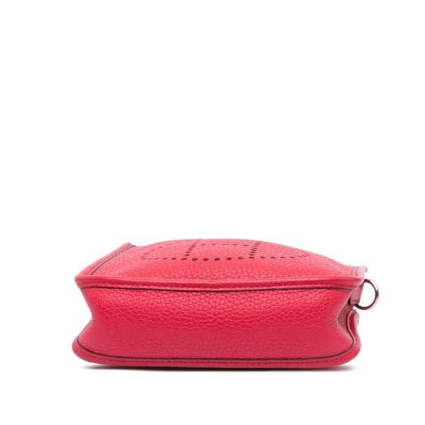 Pre-owned Hermès Clemence Evelyne TPM Pink