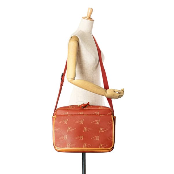 Pre-owned Louis Vuitton Americas Cup Calvi Messenger Bag Orange