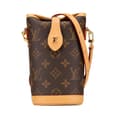 Miniatyrbilde 1 av 8: Pre-owned Louis Vuitton Monogram Fold Me Pouch Brown