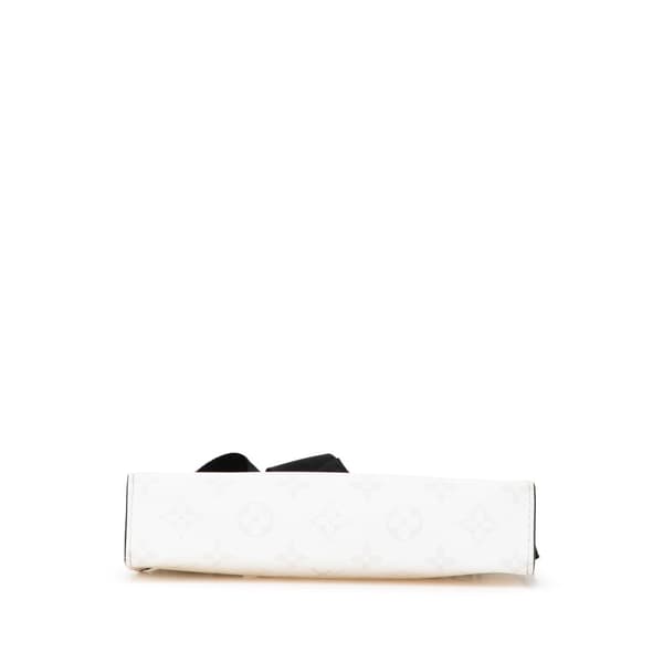 Pre-owned Louis Vuitton Monogram Taigarama Gaston Wearable Wallet White