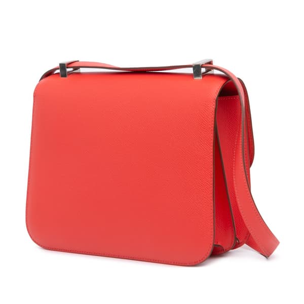 Pre-owned Hermès Epsom Constance 24 Orange