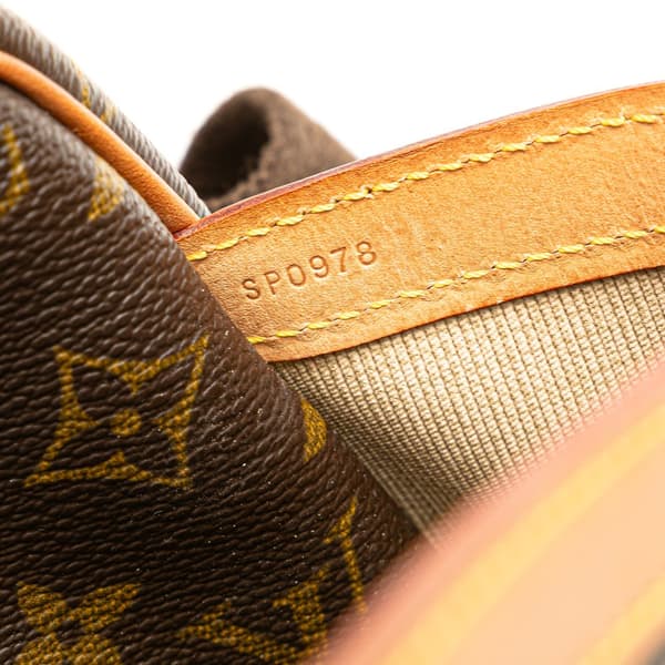 Pre-owned Louis Vuitton Monogram Reporter PM Brown
