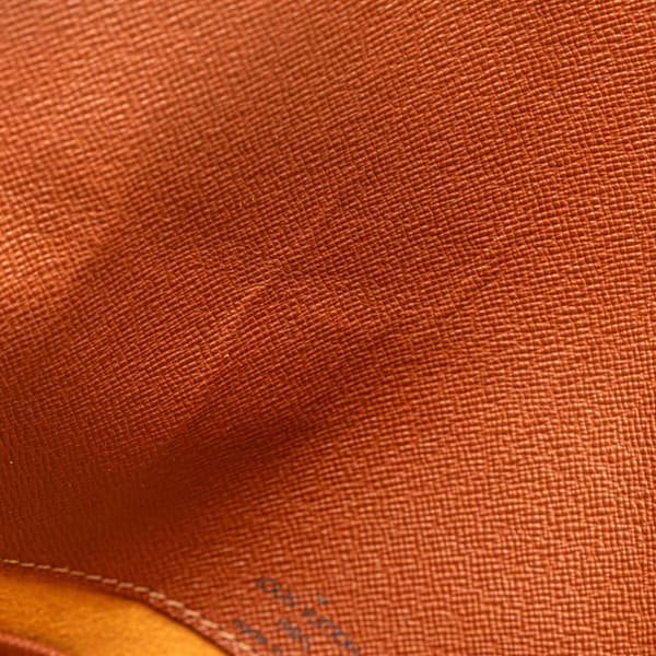 Pre-owned Louis Vuitton Monogram Musette Tango Long Strap Brown