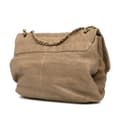 Pikkukuva 2 / 10: Pre-owned Chanel Grained Metallic Calfskin Trianon Messenger Flap Gold