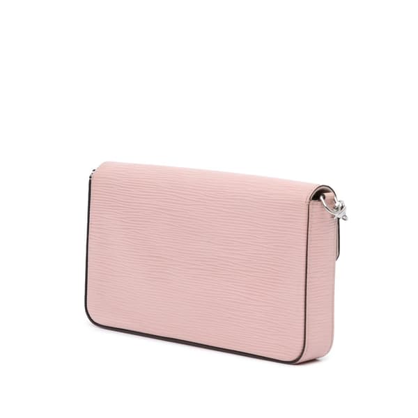 Pre-owned Louis Vuitton Epi Pochette Felicie Pink