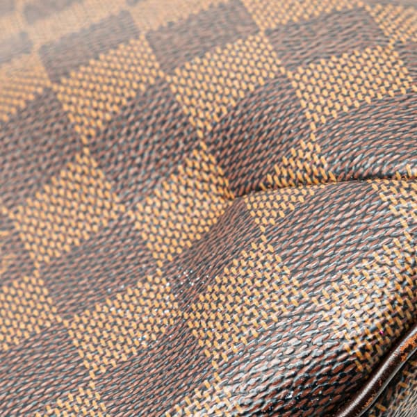 Pre-owned Louis Vuitton Damier Ebene Bloomsbury PM Brown