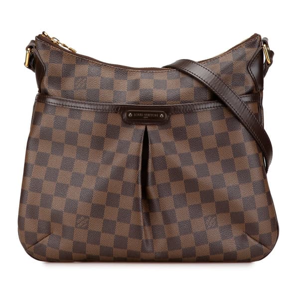 Pre-owned Louis Vuitton Damier Ebene Bloomsbury PM Brown