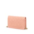 Pikkukuva 2 / 10: Pre-owned Chanel Quilted Caviar Boy Wallet on Chain Pink