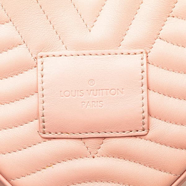Pre-owned Louis Vuitton New Wave Heart Crossbody Pink