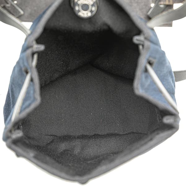 Pre-owned Hermès Toile Herbag TPM Blue