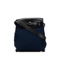 Miniatyrbild 1 av 10: Pre-owned Hermès Toile Herbag TPM Blue