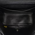 Miniatyrbild 4 av 9: Pre-owned Chanel Mini Square Classic Patent Single Flap Black