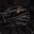 Pikkukuva 4 / 10: Pre-owned Chanel Quilted Nylon Crystal CC Drawstring Sling Bag Black