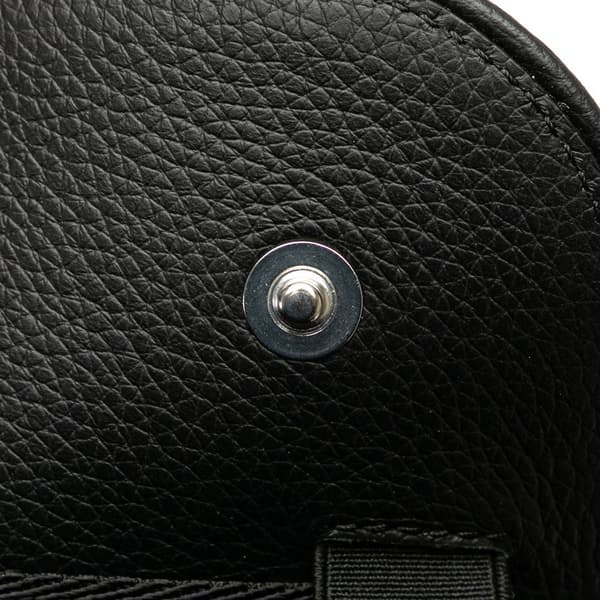Pre-owned Dior Cactus Jack Mini Leather Saddle Crossbody Black