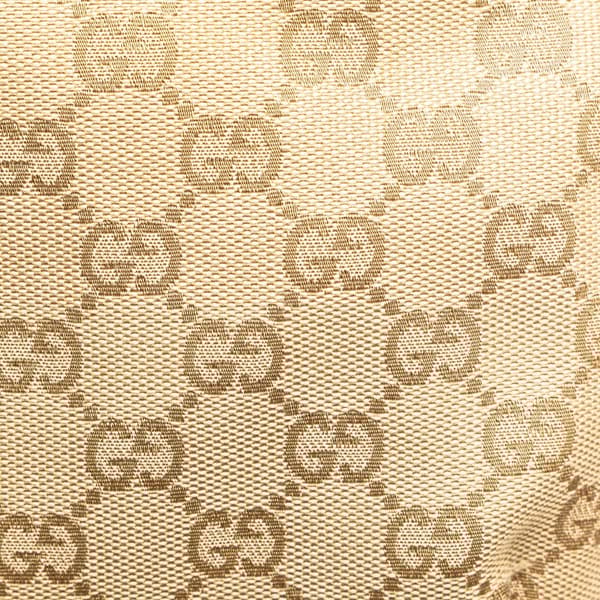 Pre-owned Gucci GG Canvas Web Crossbody Brown
