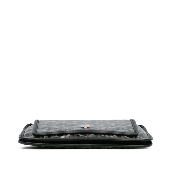 Pre-owned Goyard Goyardine Plumet Pocket Wallet Black