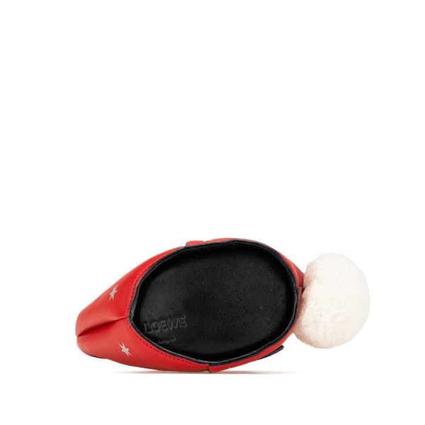 Pre-owned LOEWE Mini Calfskin Bunny Star Crossbody Red