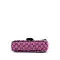 Miniatyrbilde 3 av 9: Pre-owned Gucci Small GG Marmont Matelasse Canvas Flap Crossbody Pink