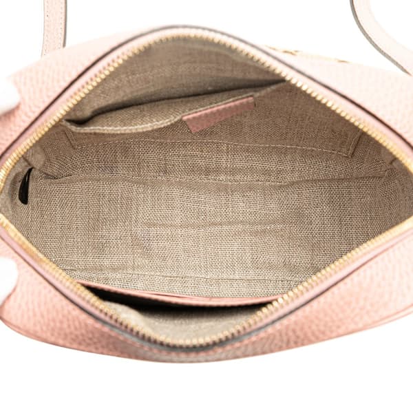 Pre-owned Gucci GG Canvas Bree Crossbody Brown