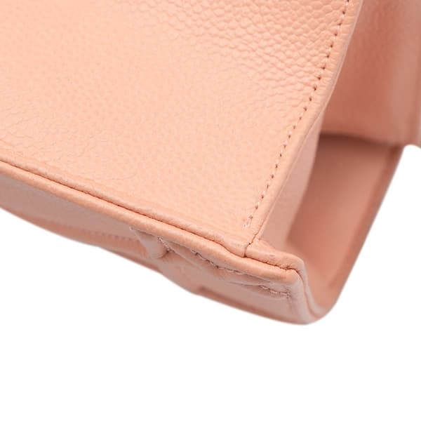 Pre-owned Dior Small Grained Leather Diorama Flap Pink