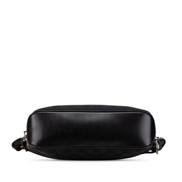 Pre-owned Gucci GG Canvas Crossbody Black