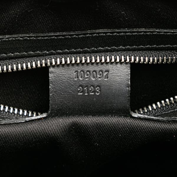 Pre-owned Gucci GG Canvas Crossbody Black