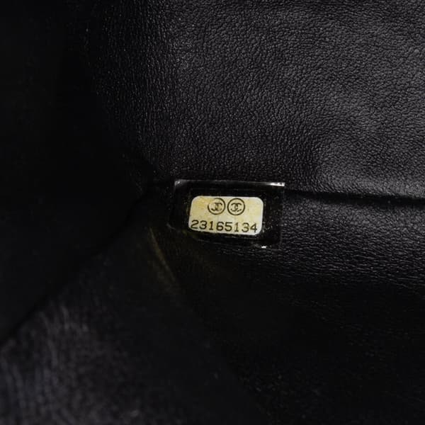 Pre-owned Chanel Mini Square Classic Patent Single Flap Black