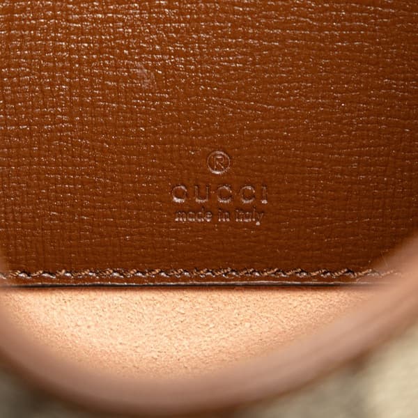 Pre-owned Gucci Mini GG Supreme Jackie 1961 Crossbody Brown