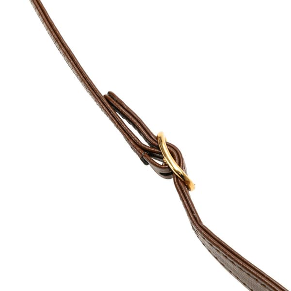 Pre-owned Gucci Mini GG Supreme Jackie 1961 Crossbody Brown