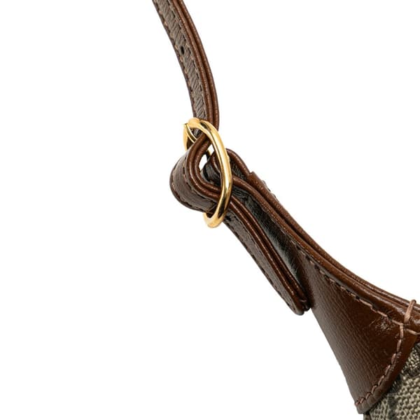 Pre-owned Gucci Mini GG Supreme Jackie 1961 Crossbody Brown