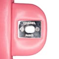 Miniatyrbild 8 av 10: Pre-owned Chanel Mini Square Classic Lambskin Single Flap Pink