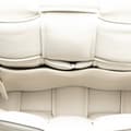 Miniatyrbillede 4 af 10: Pre-owned Bottega Veneta Nappa Intrecciato Padded Cassette Crossbody White