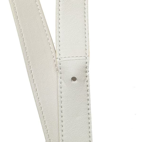 Pre-owned Bottega Veneta Nappa Intrecciato Padded Cassette Crossbody White