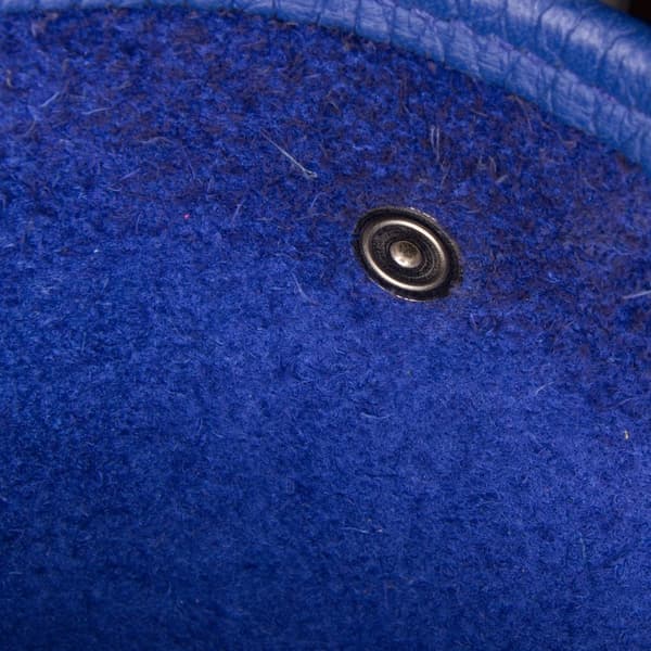 Pre-owned Hermès Clemence Evelyne TPM 16 Blue