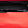 Miniatyrbild 4 av 10: Pre-owned Chanel Old Medium Quilted Tweed and Velvet Boy Flap Red