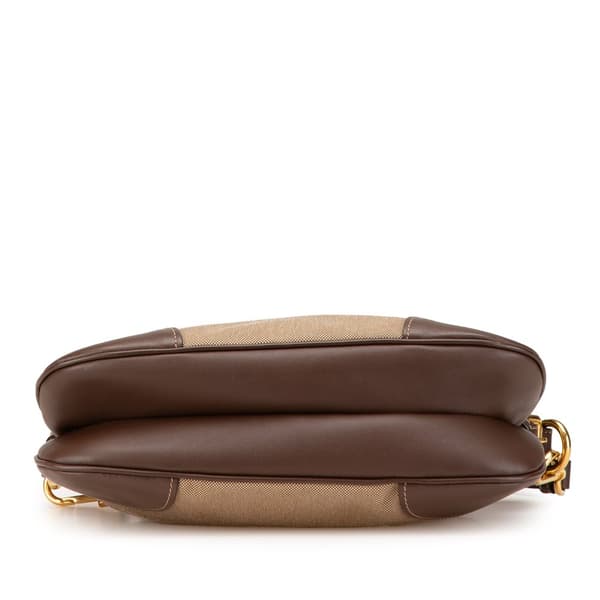 Pre-owned Prada Canvas Canapa Logo Crossbody Brown