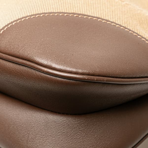 Pre-owned Prada Canvas Canapa Logo Crossbody Brown