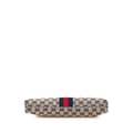 Miniatyrbild 3 av 10: Pre-owned Gucci GG Canvas Web Crossbody Gray