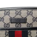 Miniatyrbild 7 av 10: Pre-owned Gucci GG Canvas Web Crossbody Gray