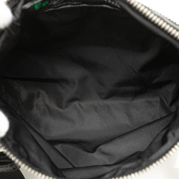Pre-owned Prada Universal Studios Tessuto Frankenstein Crossbody Black