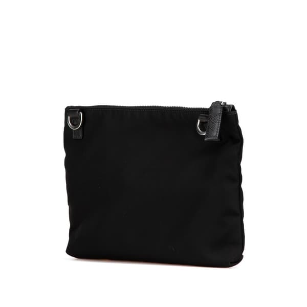 Pre-owned Prada Universal Studios Tessuto Frankenstein Crossbody Black