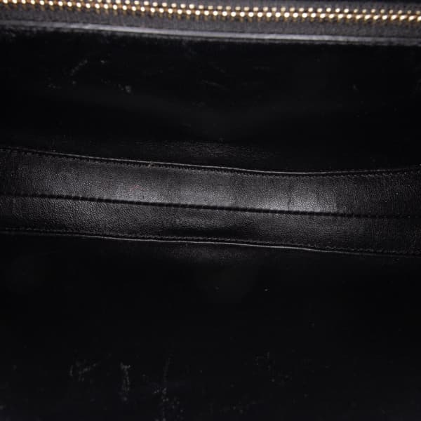 Pre-owned Celine Medium Leather Besace 16 Crossbody Black