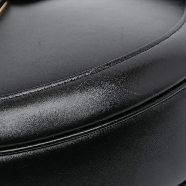 Pre-owned Celine Medium Leather Besace 16 Crossbody Black